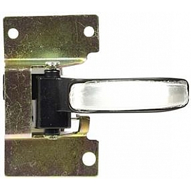 Help! By Dorman Interior Door Handle - Lever Metal Silver Single - 77723
