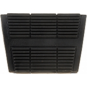 Help! By Dorman Brake Pedal Pad - Rubber Black OE Replacement - 20732