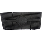 Help! By Dorman Brake Pedal Pad - Rubber Black OE Replacement - 20771