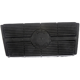Help! By Dorman Brake Pedal Pad - Rubber Black OE Replacement - 20771