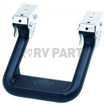 Carr Truck Step Black Matte Textured Powder Coated Aluminum - 106331