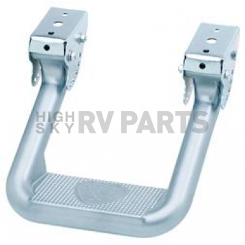 Carr Truck Step Titanium Silver Powder Coated Aluminum - 107444