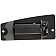 Help! By Dorman Exterior Door Handle - OEM Black Single - 79100