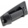 Help! By Dorman Exterior Door Handle - OEM Black Single - 79100