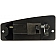 Help! By Dorman Exterior Door Handle - Plastic Black Single - 79107