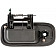 Help! By Dorman Exterior Door Handle - Plastic Black Single - 79313