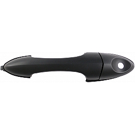 Help! By Dorman Exterior Door Handle - Plastic Black Single - 79354