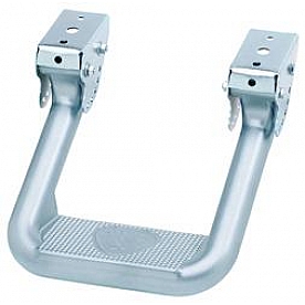 Carr Truck Step Titanium Silver Powder Coated Aluminum - 109774