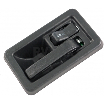 Help! By Dorman Interior Door Handle - Lever Plastic Black Single - 79541-2