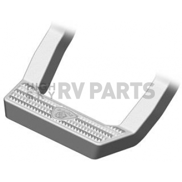 Carr Truck Step Titanium Silver Powder Coated Aluminum - 118224