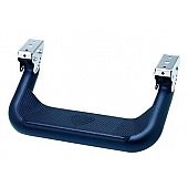 Carr Truck Step Black Powder Coated Aluminum - 123331
