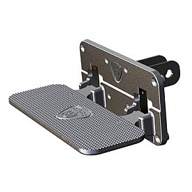 Carr Truck Step Mechanical Matte Aluminum - 190015