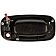 Help! By Dorman Exterior Door Handle - Plastic Black Single - 80598