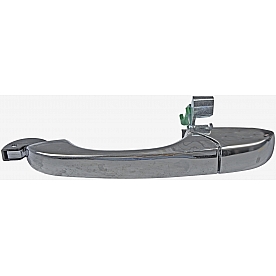 Help! By Dorman Exterior Door Handle - Plastic Silver Single - 80609