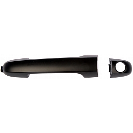 Help! By Dorman Exterior Door Handle - Plastic Black Single - 80698