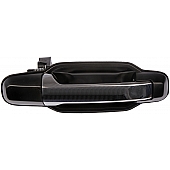 Help! By Dorman Exterior Door Handle - Plastic Silver/ Black Single - 80780