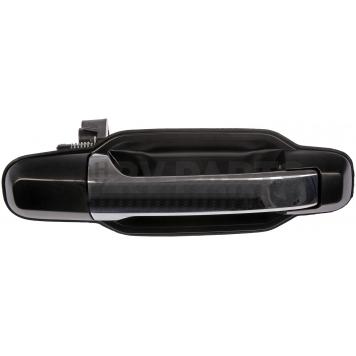 Help! By Dorman Exterior Door Handle - Plastic Silver/ Black Single - 80780