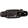 Help! By Dorman Exterior Door Handle - Plastic Silver/ Black Single - 80780
