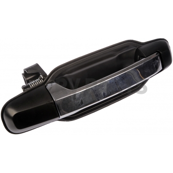 Help! By Dorman Exterior Door Handle - Plastic Silver/ Black Single - 80780-2