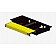 Carr Truck Step Yellow Powder Coated Galvanized Steel - 501067