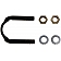 Help! By Dorman Universal Joint U-Bolt Kit - 81008