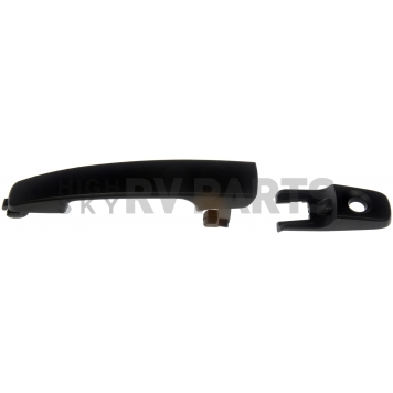 Help! By Dorman Exterior Door Handle - Plastic Black Single - 81323