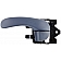 Help! By Dorman Interior Door Handle - Lever Plastic Blue Single - 81983