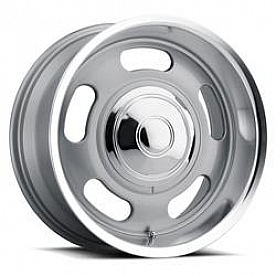Cragar Wheel 380S Rally II - 17 x 9 Silver With Natural Lip - 1722375537