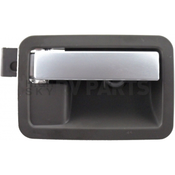 Help! By Dorman Interior Door Handle - Lever Plastic Gray Housing With Silver Lever Single - 82079