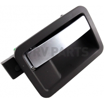 Help! By Dorman Interior Door Handle - Lever Plastic Gray Housing With Silver Lever Single - 82079-2