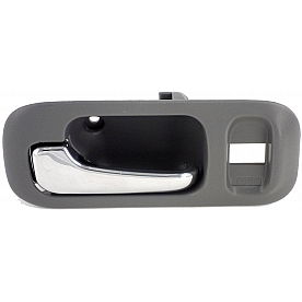 Help! By Dorman Interior Door Handle - Lever Plastic Gray Housing With Silver Lever Single - 82216