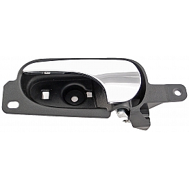 Help! By Dorman Interior Door Handle - Plastic Black Housing With Silver Lever Single - 82555