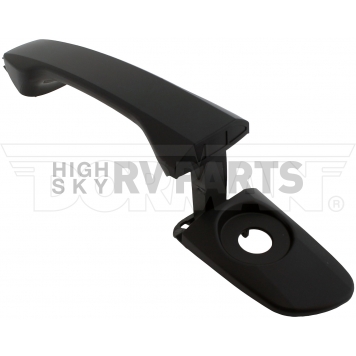 Help! By Dorman Exterior Door Handle - Plastic Black Single - 96639