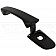 Help! By Dorman Exterior Door Handle - Plastic Black Single - 96639