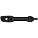 Help! By Dorman Exterior Door Handle - Plastic Black Single - 96639