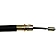 Dorman (OE Solutions) Parking Brake Cable - C93644