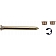 Help! By Dorman Hinge Pin and Bushing Kit - Steel - 38410
