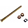 Help! By Dorman Hinge Pin and Bushing Kit - Steel - 38416