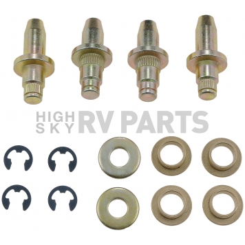 Help! By Dorman Hinge Pin and Bushing Kit - Steel - 38437-1