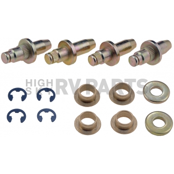 Help! By Dorman Hinge Pin and Bushing Kit - Steel - 38437-2