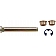 Help! By Dorman Hinge Pin and Bushing Kit - Steel - 38438