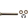 Help! By Dorman Hinge Pin and Bushing Kit - Steel - 38438