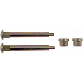 Help! By Dorman Hinge Pin and Bushing Kit - Steel - 38447
