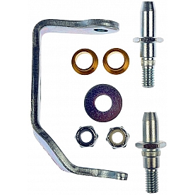Help! By Dorman Hinge Pin and Bushing Kit - Steel - 38456