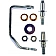 Help! By Dorman Hinge Pin and Bushing Kit - Steel - 38456