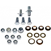 Help! By Dorman Hinge Pin and Bushing Kit - Steel - 38458