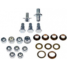 Help! By Dorman Hinge Pin and Bushing Kit - Steel - 38458