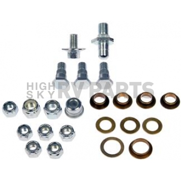 Help! By Dorman Hinge Pin and Bushing Kit - Steel - 38458