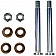 Help! By Dorman Hinge Pin and Bushing Kit - Steel - 38463