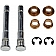 Help! By Dorman Hinge Pin and Bushing Kit - Steel - 38465